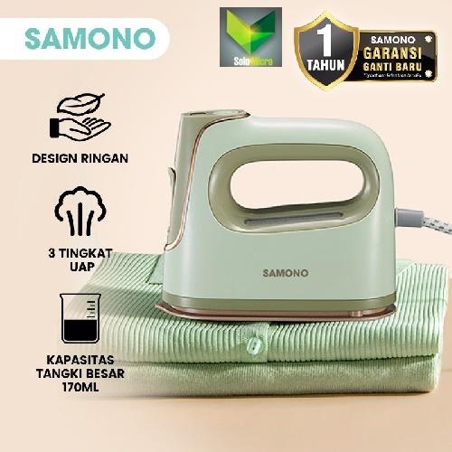 SAMONO Setrika Uap SW-GSG170 Listrik Tangki Besar 3 Tingkat Uap 3 in 1