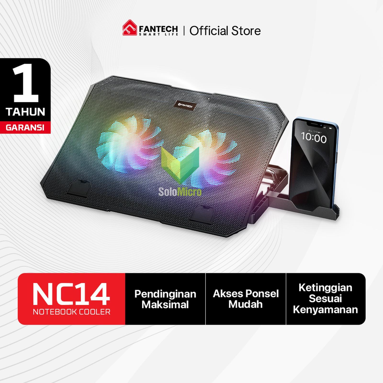 FANTECH Cooling Pad NC14 Notebook Cooler