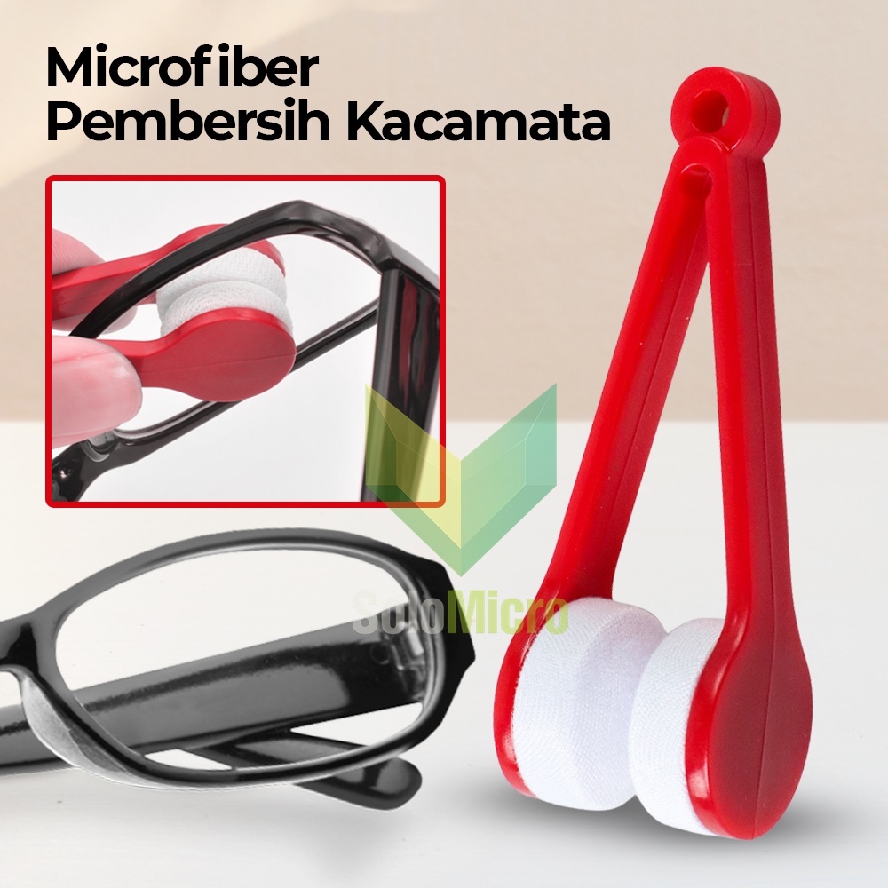 KACAMATA Klip Microfiber Glass Wiper Multifunction TVA45 Multi-Color Pembersih Kacamata dengan Microfiber Berkualitas Tinggi Lembut Bersih Tanpa Goresan
