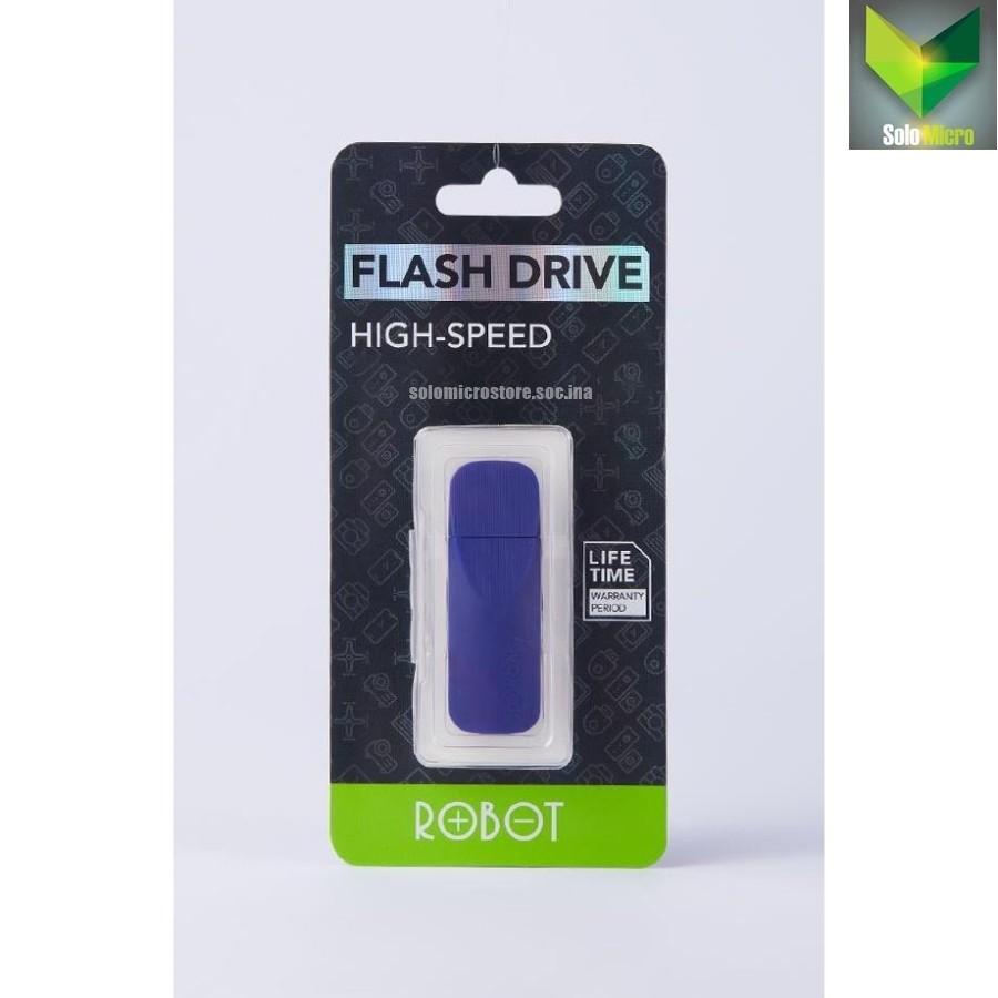 PROMO ROBOT Flashdisk 4gb 4GB 4 Giga Gigabyte Rf504 High Speed Blue Biru
