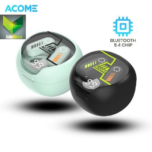 PROMO ACOME Headset Earphone TWS Bluetooth 5.4 60ms Gaya Geek Inpods AT03