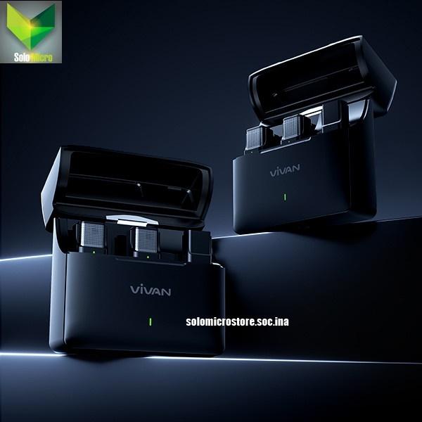 VIVAN VWA-V9C Type C / VWA-V9L Lightning Microphone Wireless High Quality