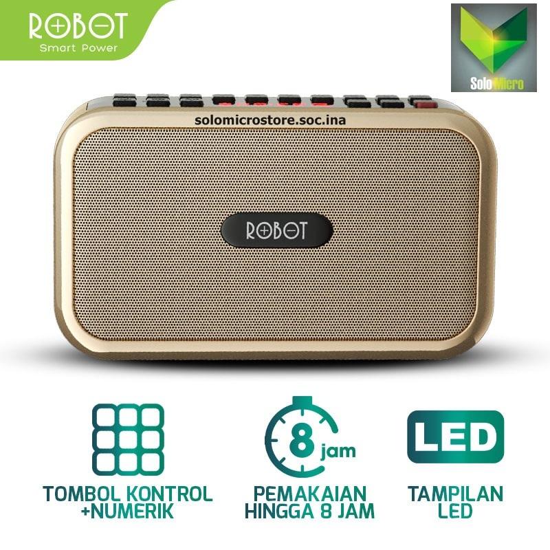 PROMO Speaker Bluetooth Robot RB200 RB 200 BT Speaker Original