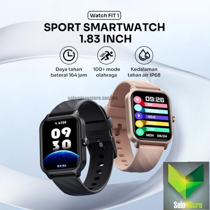 ROBOT Smart Watch Anti Air IP68 Plastic Injection 1.83 Inch Ultra-Slim Bezel-Free Design Sport Smartwatch Fit 1 Original