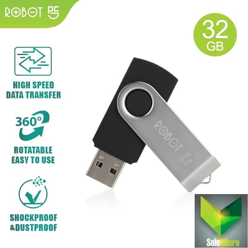 PROMO ROBOT RF132 32GB Flashdisk With Package Original - Garansi 1 Tahun