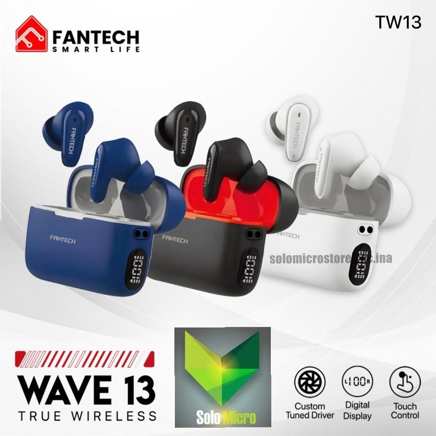 FANTECH Life Wave 13 True Wireless TWS Earphone Bluetooth 5.3 Earbuds-FANTECH WAVE13 TW13 TRUE WIRELESS