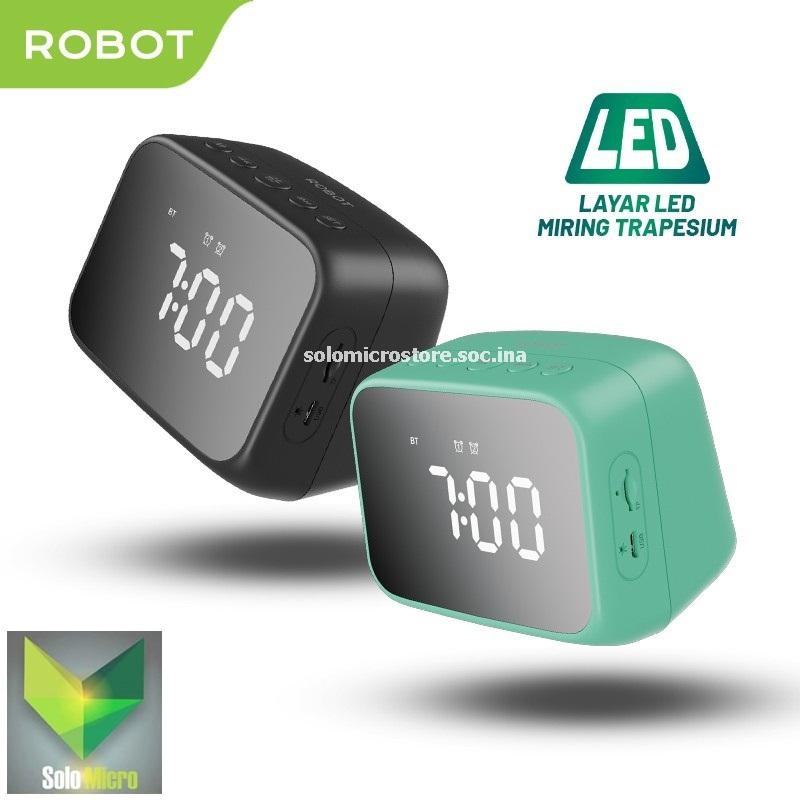 PROMO ROBOT Speaker RB170 Bluetooth 5.3 with LED Display & Alarm - Original