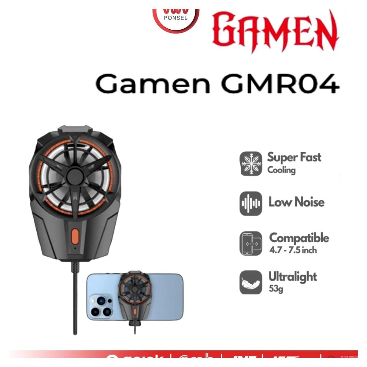 PROMO GAMEN Fan Cooler Game GMR04 Radiator Pendingin HP Cooling Fan Gaming