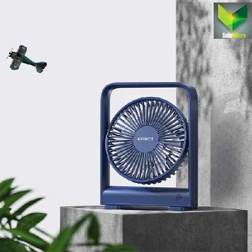 ROBOT RT-BF14B 2000 mAh Ultra Thin Mini Fan Dark Blue