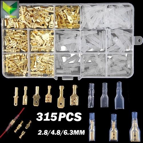 Taffware Skun Terminal Gepeng Insulated Connector Male Female 315 PCS