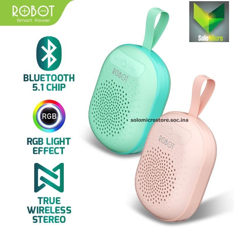 PROMO ROBOT Bluetooth Speaker 5.1 RB20 TWS Mini Portable Original