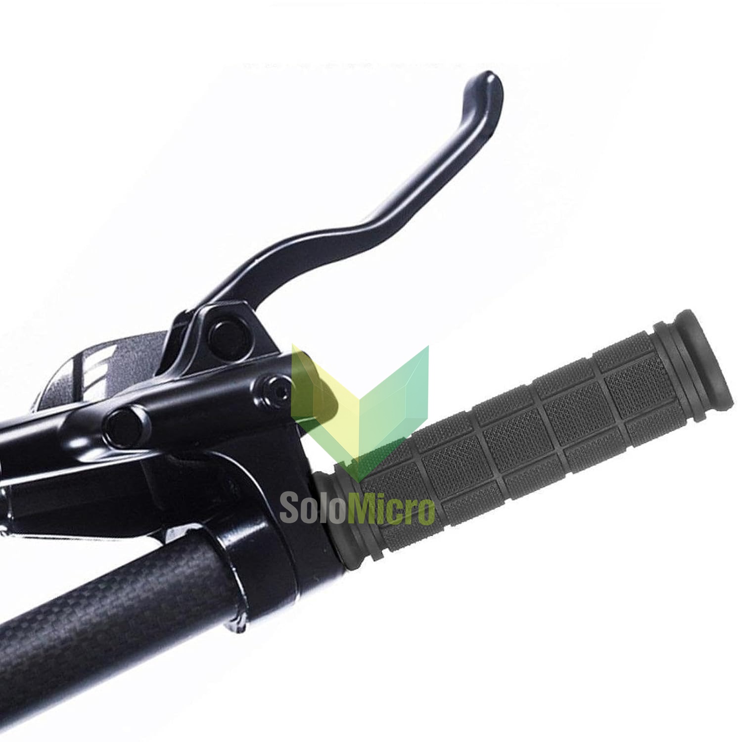 HANDGRIP Sepeda Bicycle Handlebar Anti Slip 11.5x2.2cm SN-11 untuk Kenyamanan Berkendara Material TPR Berkualitas Tinggi - Black