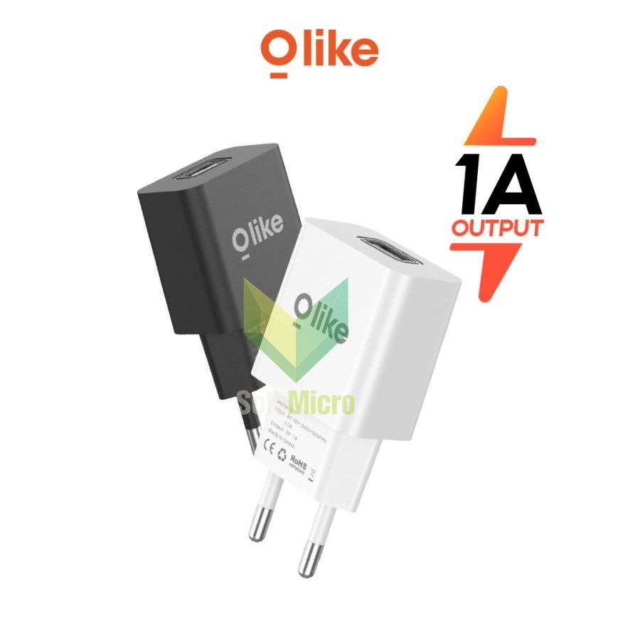 OLIKE C111 Batok Charger 1A Travel Adaptor USB Original