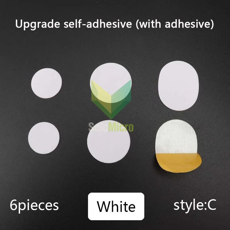 Stiker Tambal Sepatu Alas Kaki Repair Patch Insole Shoes 6 PCS - SS4413 - White