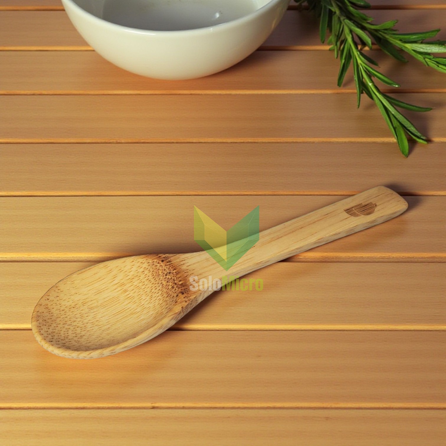 One Two Cups Sendok Teh Jepang Matcha Tool Natural Bamboo Honey Spoon - SS0085 - Brown